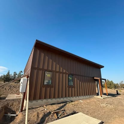 Real Exterior Building Painting in Central Oregon